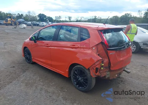 2018 Honda Fit Sport из США, поврежденный, VIN 3HGGK5H69JM712053